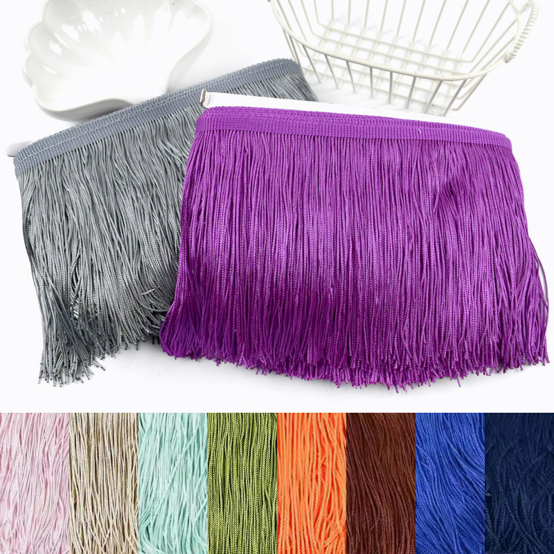Fringe Ribbon Sewing - 5/10야드 10-20cm 바느질용 태슬 프린지 폴리에스터