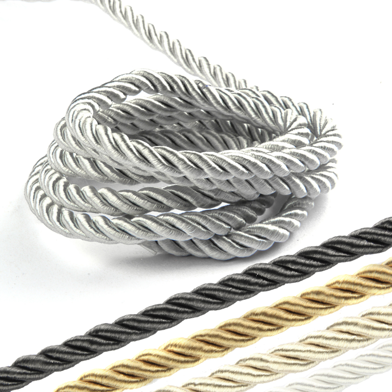 Cord Trim Twisted - 5YD/Lot 8mm 트위스트 트림 코드 로프