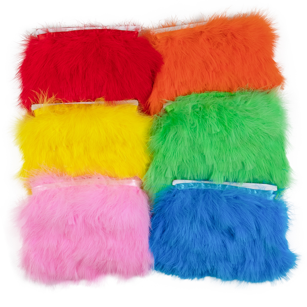 Feather Trim Marabou - 10미터 마라부 깃털 장식 8-10cm 칠면조