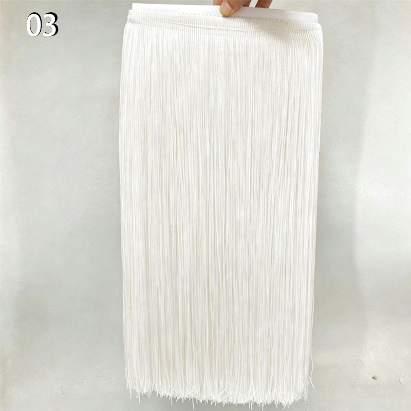 Fringe Ribbon Sewing - 1M 100cm 폭 레이스 프린지 트림