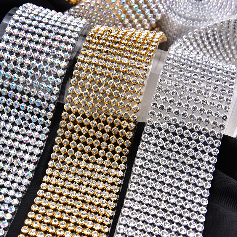 Hotfix Rhinestone Sheet - 크리스탈 클리어 스톤 테이프, 핫 픽스