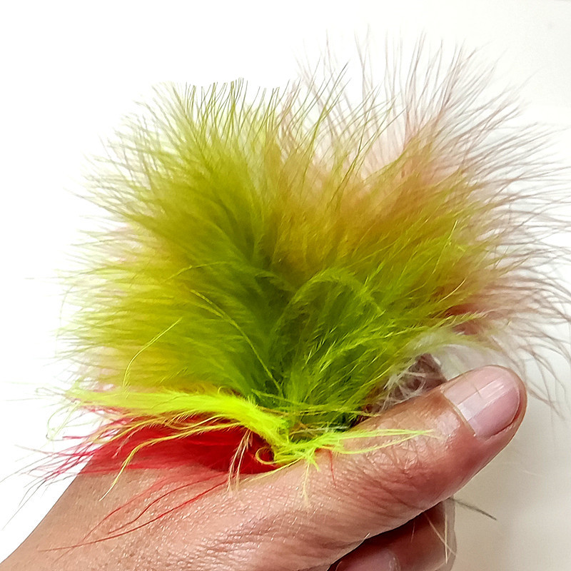 Feather Trim Marabou - 엄선된 50개의 칠면조 마라부 깃털, 울리