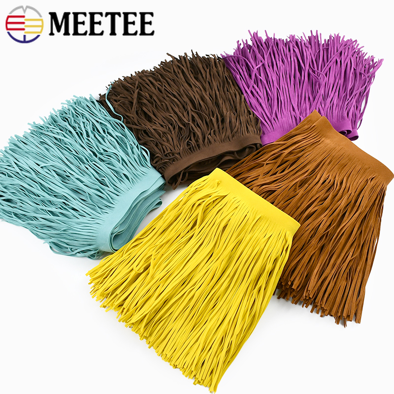 Fringe Ribbon Sewing - 1-5M 15cm 스웨이드 태슬 프린지 봉제