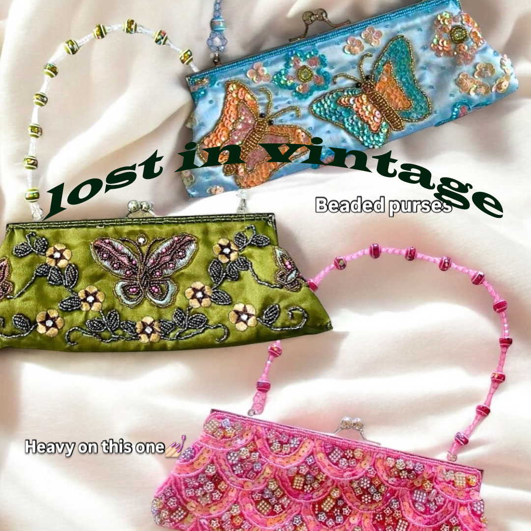 Applique Patch Flower - Lost in Vintage 핸드 자수 반짝이