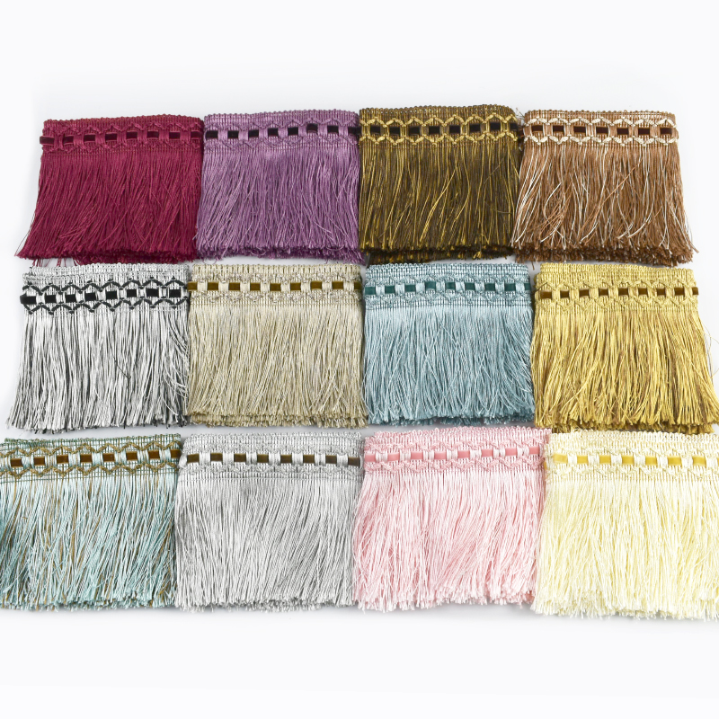 Fringe Ribbon Sewing - 2/5미터 10cm 태슬 프린지 나일론 테이프