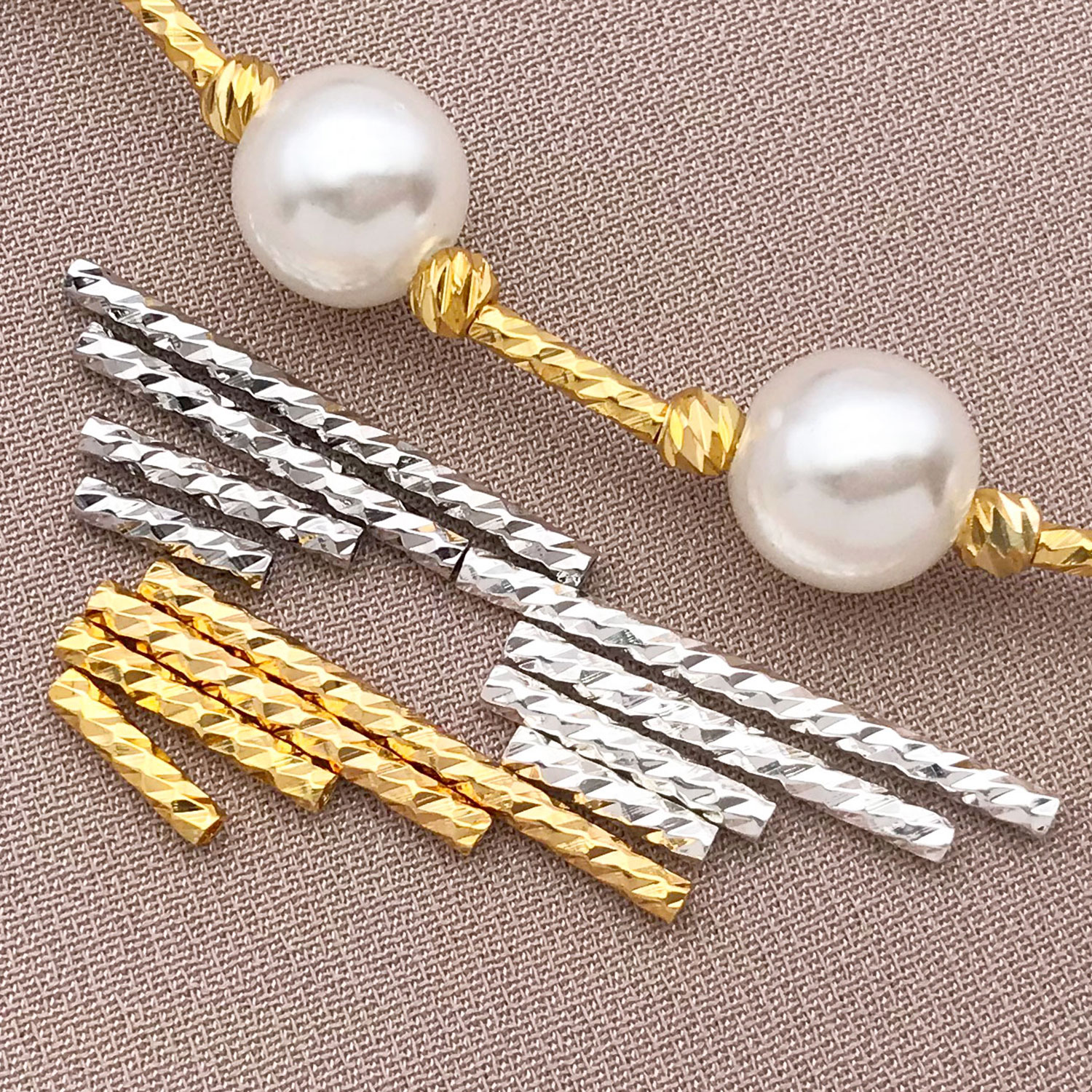 Embroidery Embellishments - 20pcs 18K 구리 도금 진정한 황금