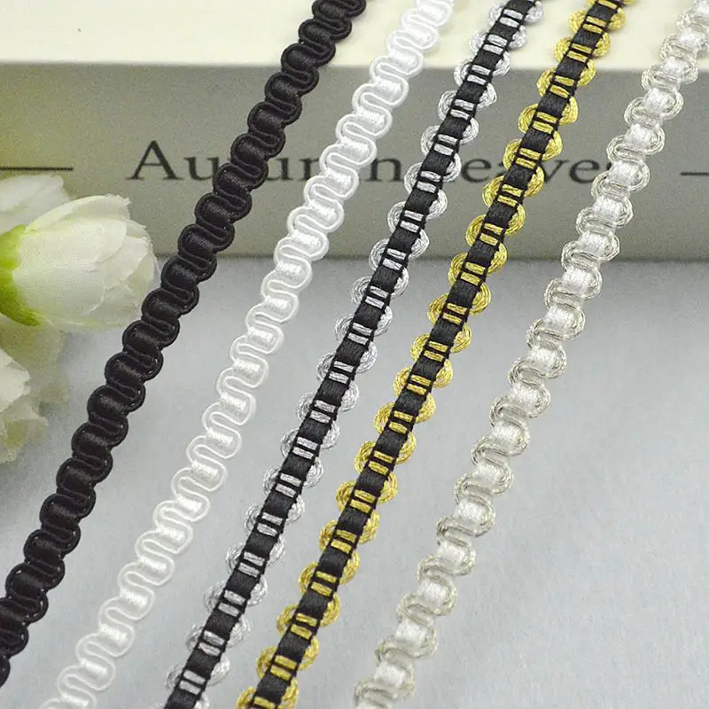 Lace Ribbon Trim - 의류용 새 레이스 트림 5미터/16.4피트, DIY