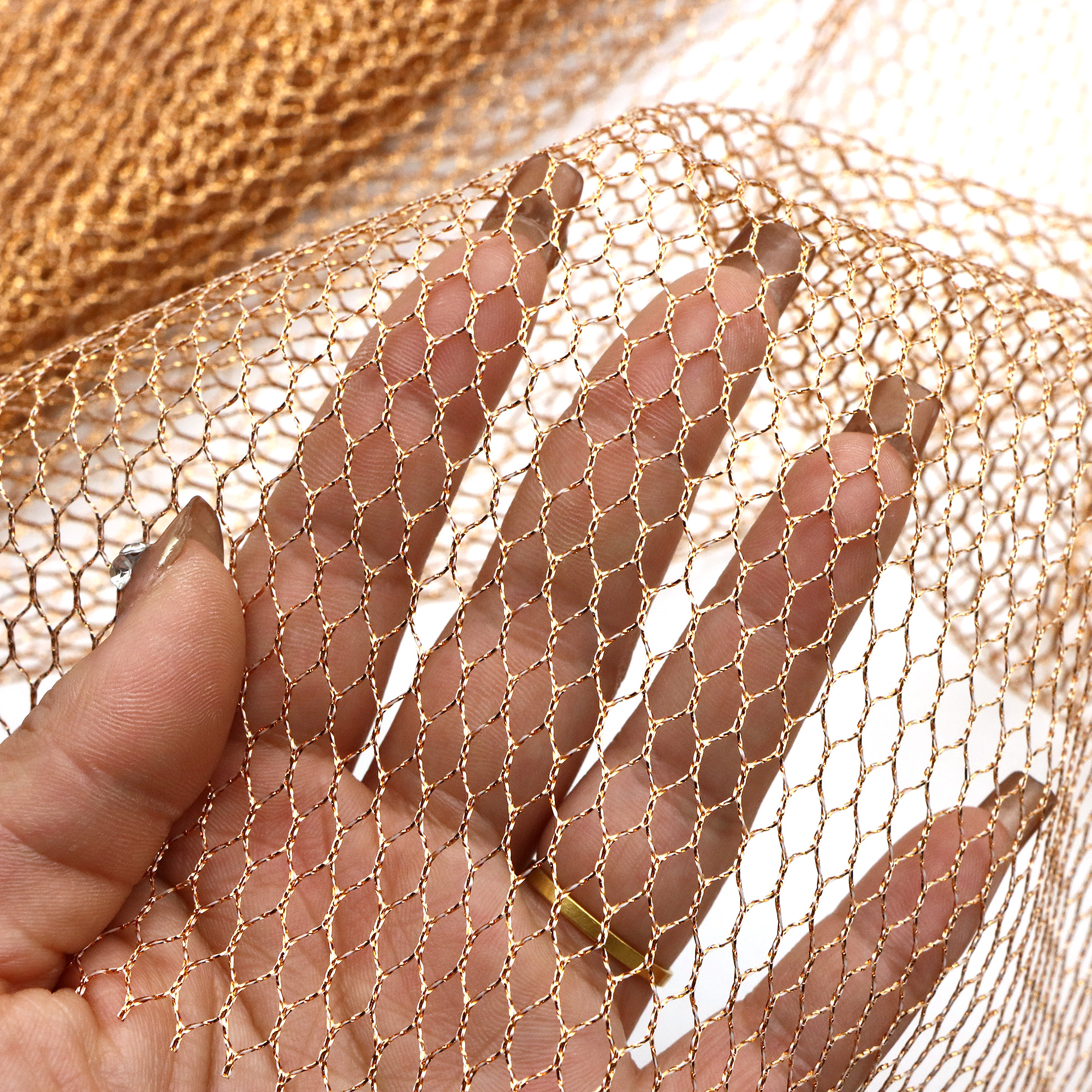 Crystal Mesh Fabric - 1Pc 메쉬 패브릭 - 59x19.68inch(150x50cm) DIY