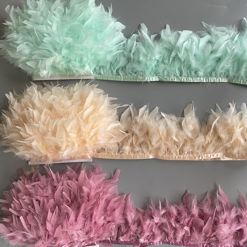 Feather Trim Marabou - 10-15cm Marabou 깃털 트림 DIY 웨딩