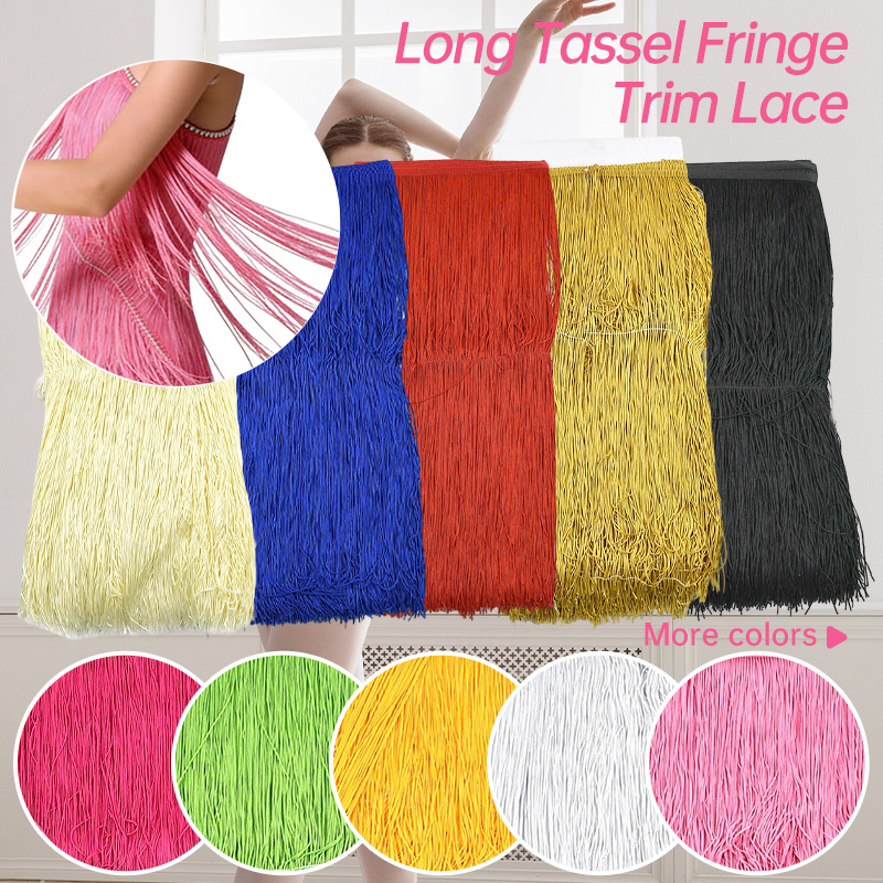 Fringe Ribbon Sewing - 2/5미터 50cm 길이 프린지 태슬 트림