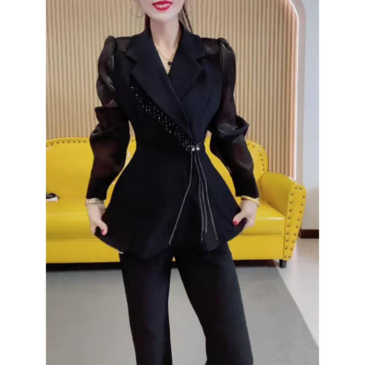 Tassel Fringe Trim - 2025년 봄 신상 해외 스타일 정장
