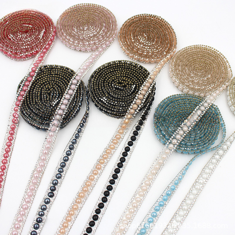 DIY 라인스톤 장식 스트립 세라믹 진주 핫멜트 크리스 - Embellishment Glue Craft 리뷰 및 가격