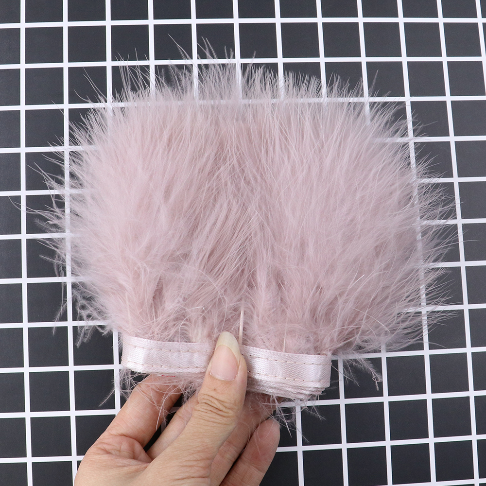 1 미터 멋진 부드러운 푹신한 염색 다채로운 터키 Ma - Feather Trim Marabou 리뷰 및 가격