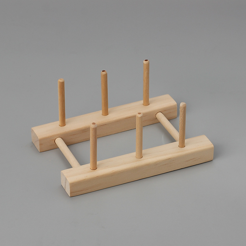 목재 재봉 실 보관함, 스풀 실 거치대, 홈 자수 접이 - Craft Embellishment Storage 리뷰 및 가격