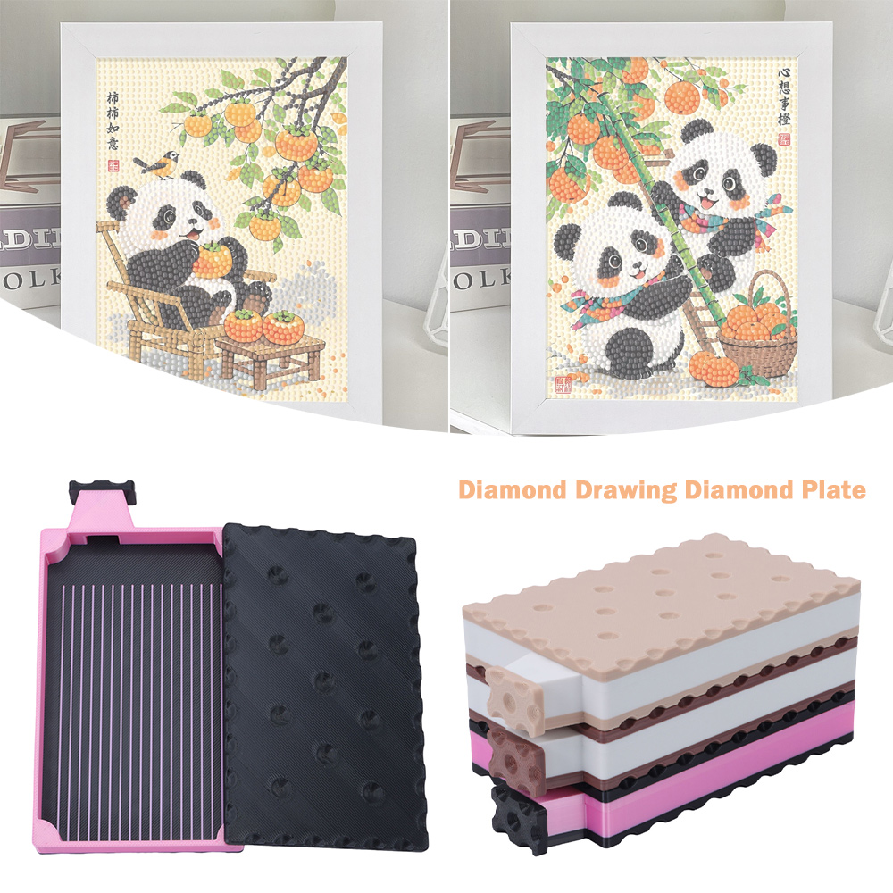DIY 공예 다이아몬드 페인팅 트레이 키트, 뚜껑이 있 - Craft Embellishment Storage 리뷰 및 가격
