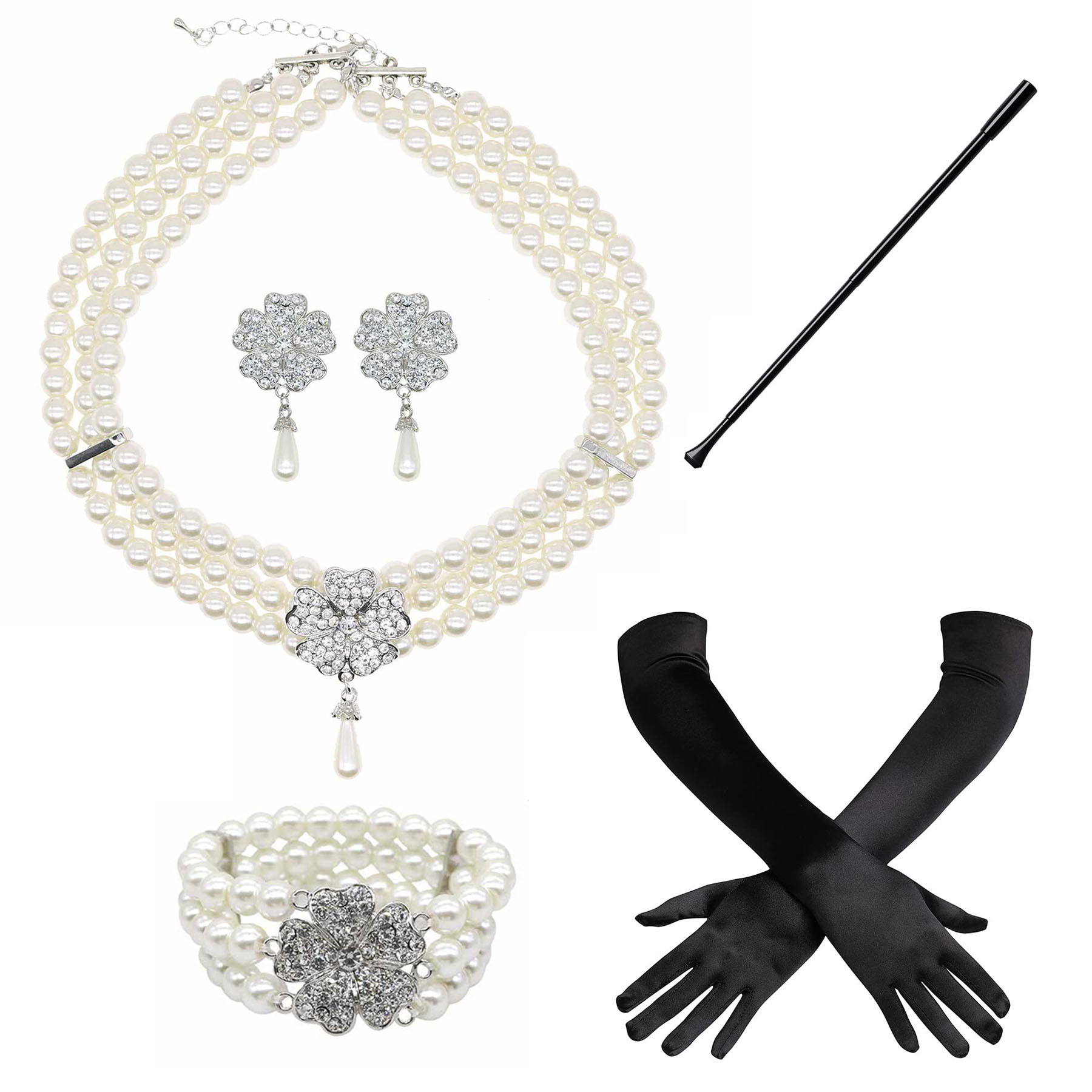 1920s1950s Imitation Pearl Nec - Pearl Trim Chain 리뷰 및 가격