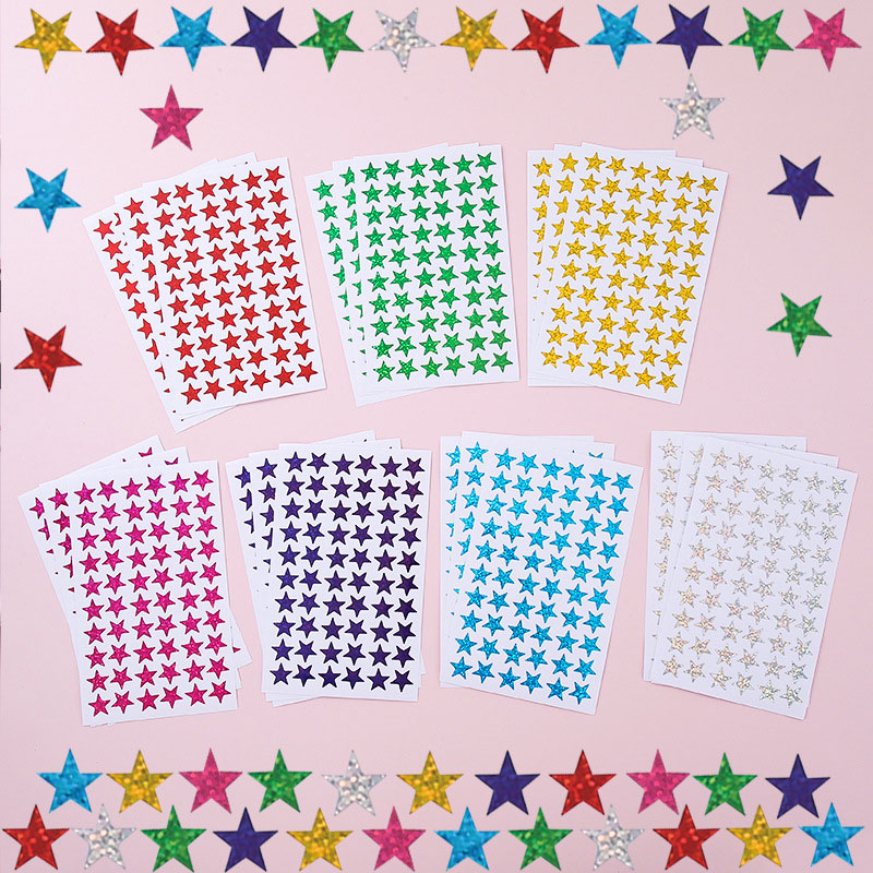 420Pcs 스타 스티커 반짝 이는 홀로그램 반짝이 스 - Glitter Vinyl Roll 리뷰 및 가격