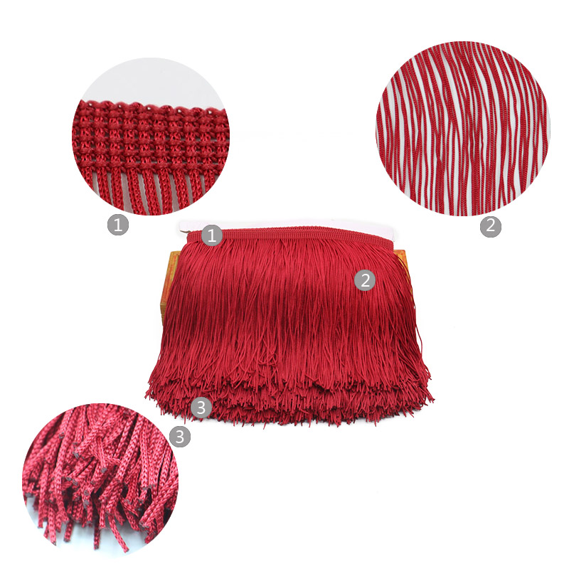 10 야드 15cm 긴 술 프린지 트림 레이스 리본 T - Fringe Ribbon Sewing 리뷰 및 가격