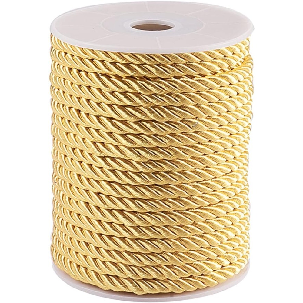 5mm 18 야드 트위스트 골드 로프 나일론 코드 트림 - Cord Trim Twisted 리뷰 및 가격