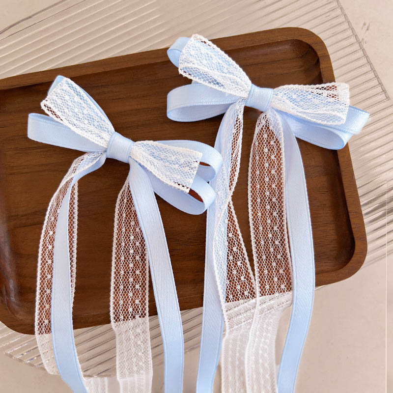 귀여운 어린이 나비 매듭 머리핀, 공주 소녀 긴 술 머 - Tassel Fringe Trim 리뷰 및 가격