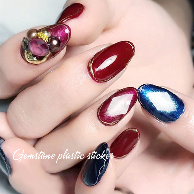 투명 3d 할로우 스티커, 네일 보석 스텐실 가이드 몰 - Glitter Vinyl Roll 리뷰 및 가격