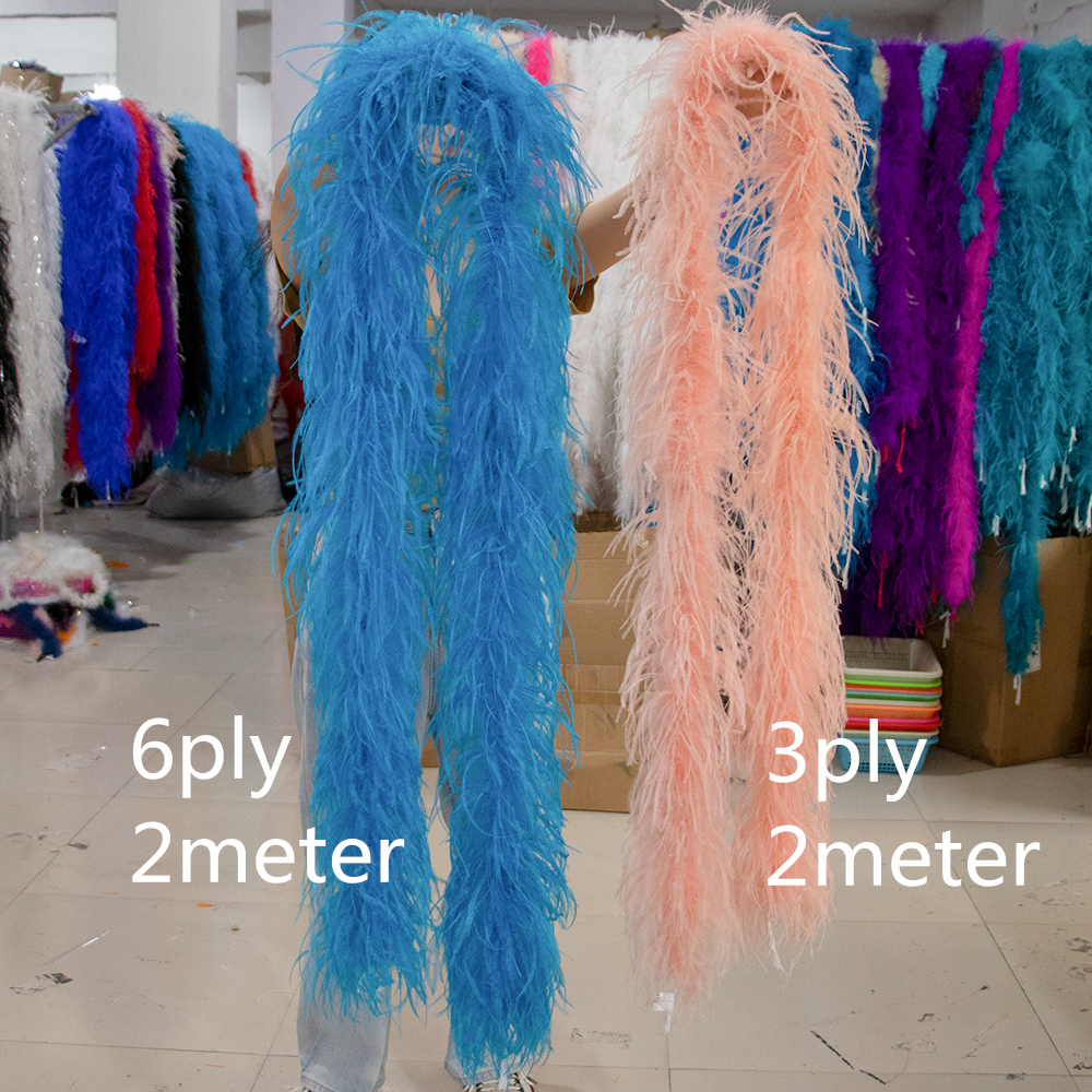 천연 타조 깃털 보아 1~30겹 풍성한 블랙 타조 깃털 - Feather Trim Marabou 리뷰 및 가격