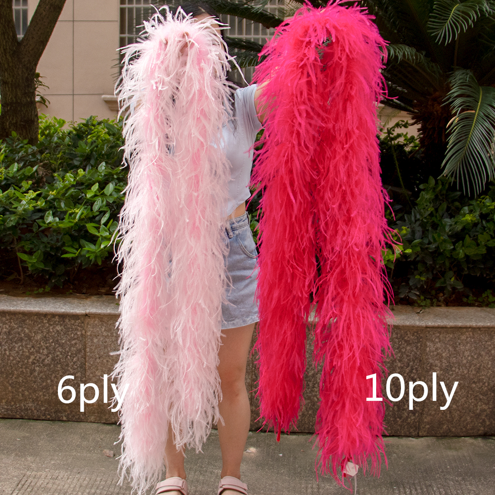 천연 타조 깃털 보아 1~30겹 풍성한 블랙 타조 깃털 - Feather Trim Marabou 리뷰 및 가격