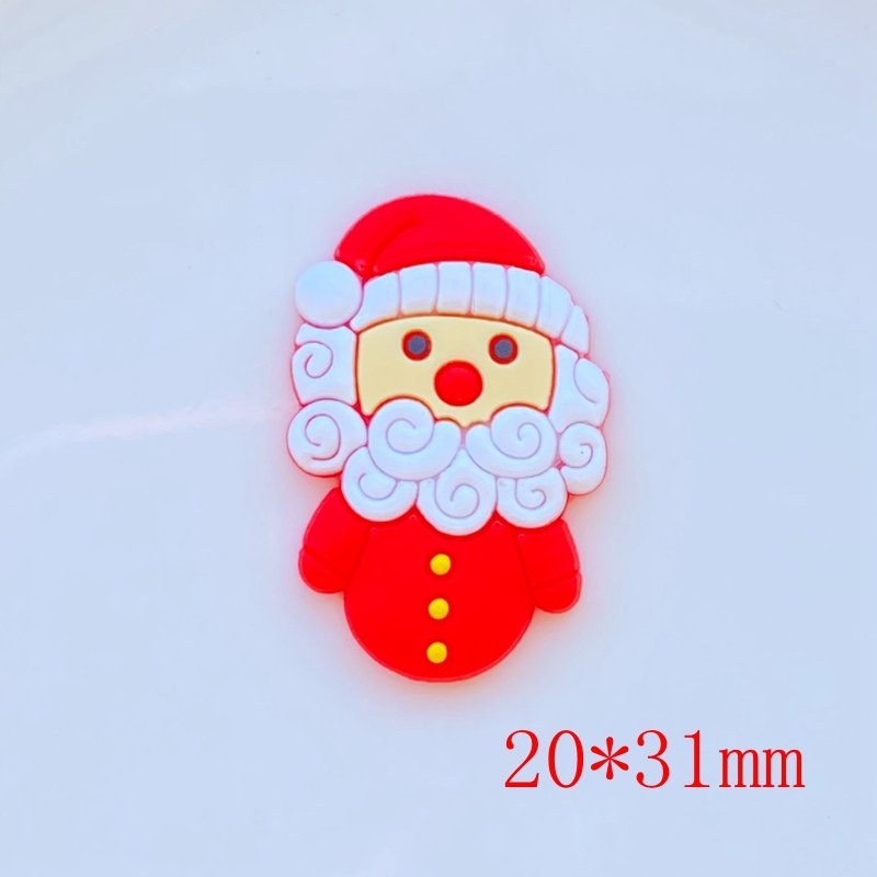 20pcs 새로운 패턴 귀여운 만화 크리스마스 PVC  - Embellishment Glue Craft 리뷰 및 가격