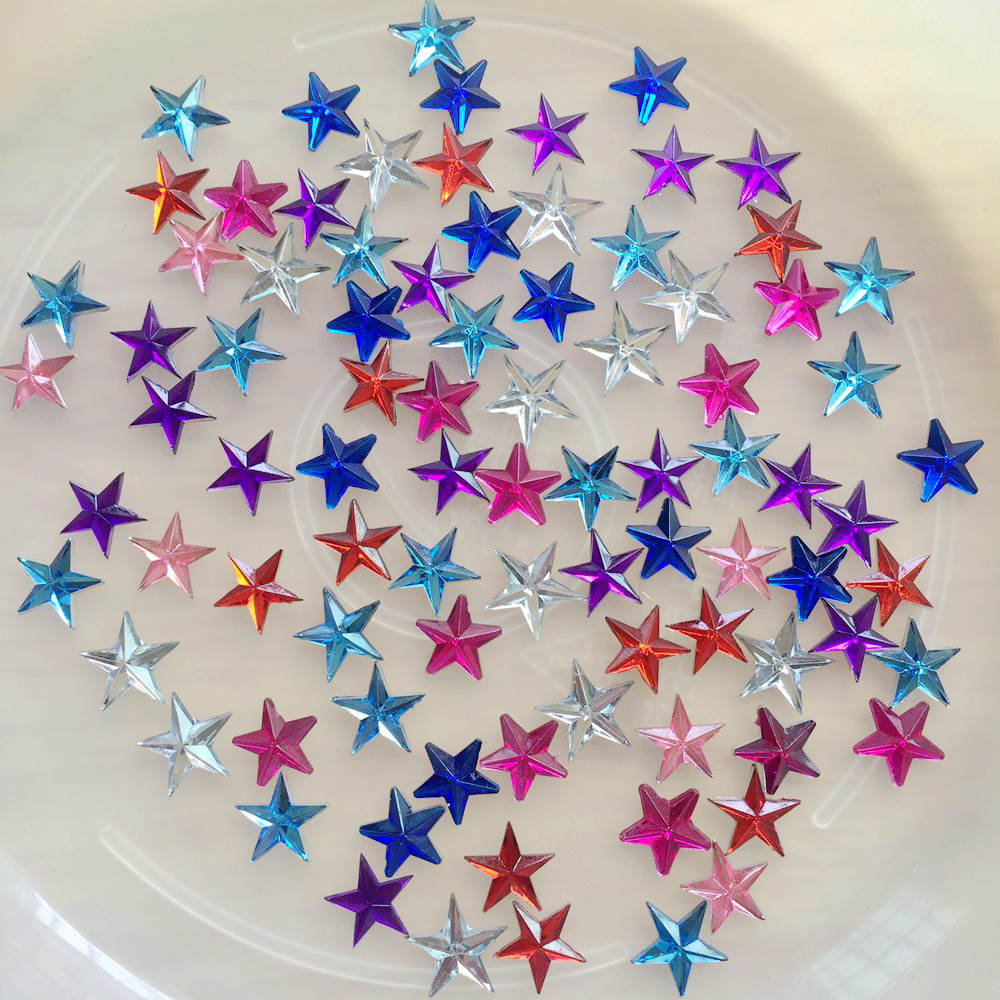 400개 10mm 크리스탈 별 모양 장식 라인스톤 스티 - Hotfix Rhinestone Sheet 리뷰 및 가격