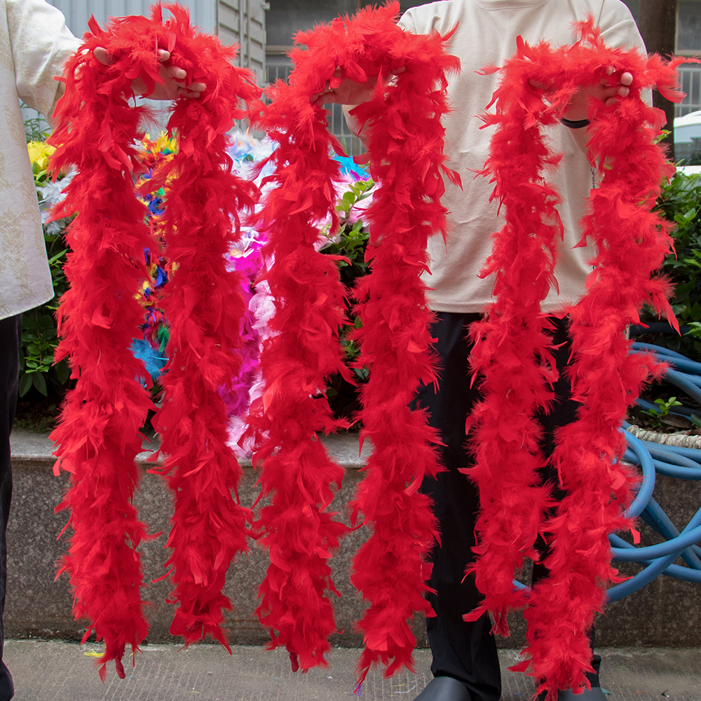 레드 마라부 깃털 보아 트림 플러피 2야드 10개 40 - Feather Trim Marabou 리뷰 및 가격
