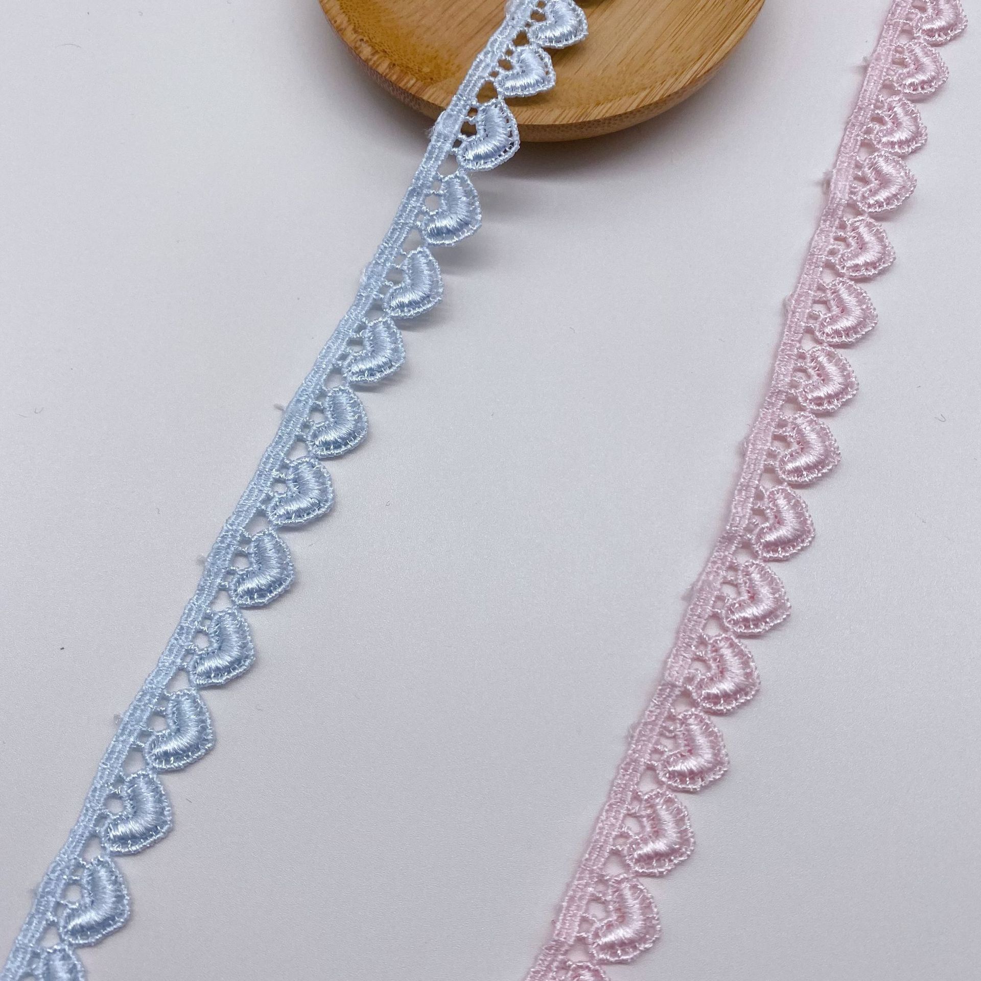 자수 다색 일방적인 러브 레이스 패브릭 트림 리본, D - Lace Ribbon Trim 리뷰 및 가격