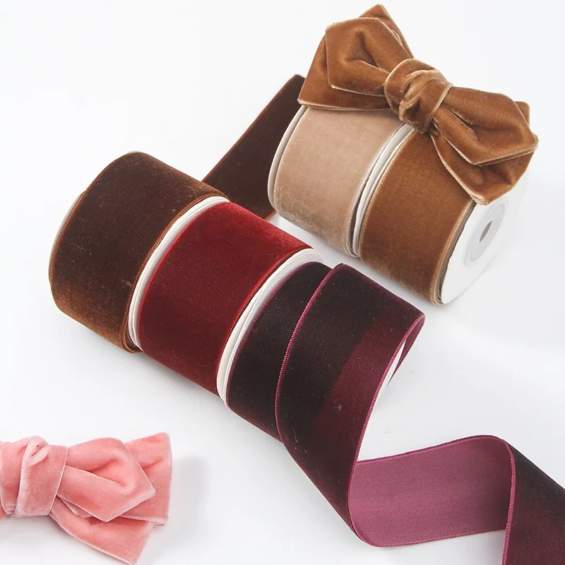 클래식 5 야드 6mm-38mm 의류 바느질 용품에 대 - Velvet Ribbon Roll 리뷰 및 가격