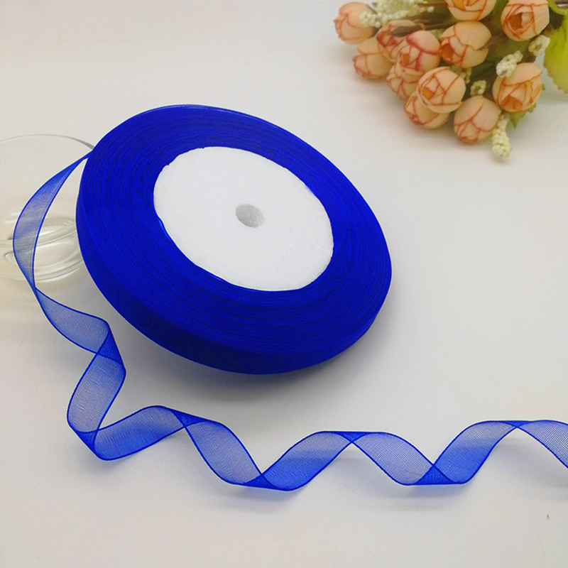 스풀 새틴 엣지 쉬어 오간자 리본, DIY 오간자 티슈 - Organza Ribbon Spool 리뷰 및 가격