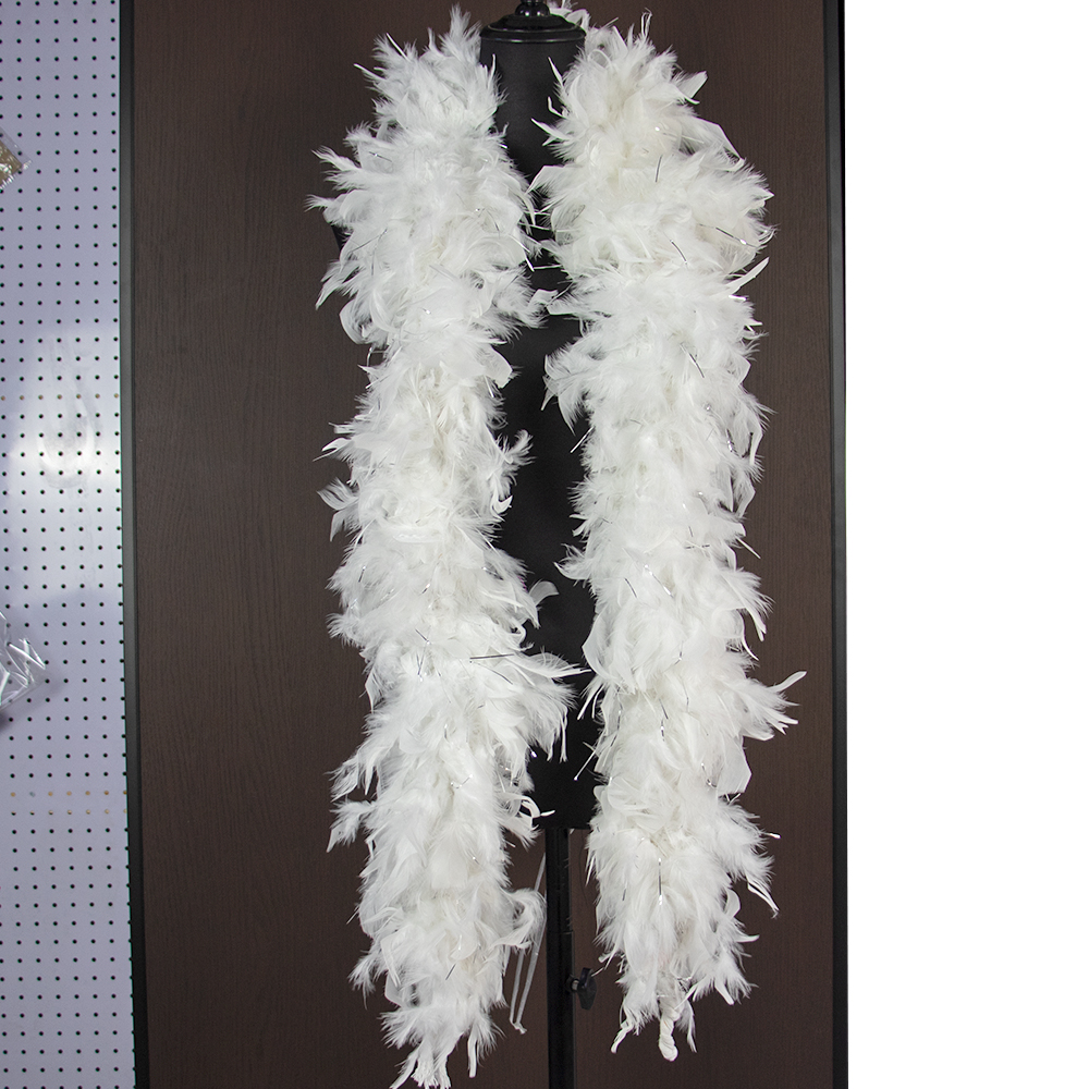 2미터 장식용 칠면조 깃털 보아 130g 부드럽고 풍성 - Feather Trim Marabou 리뷰 및 가격