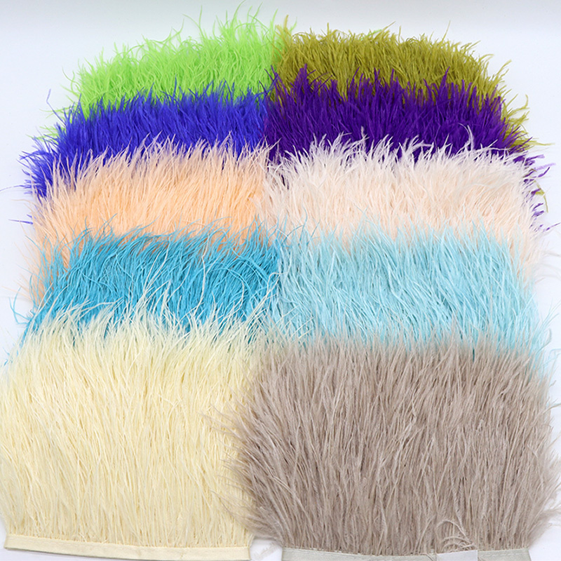 1M 8-10cm 검은 타조 깃털 트림 공예 봉제 의류 - Feather Trim Marabou 리뷰 및 가격
