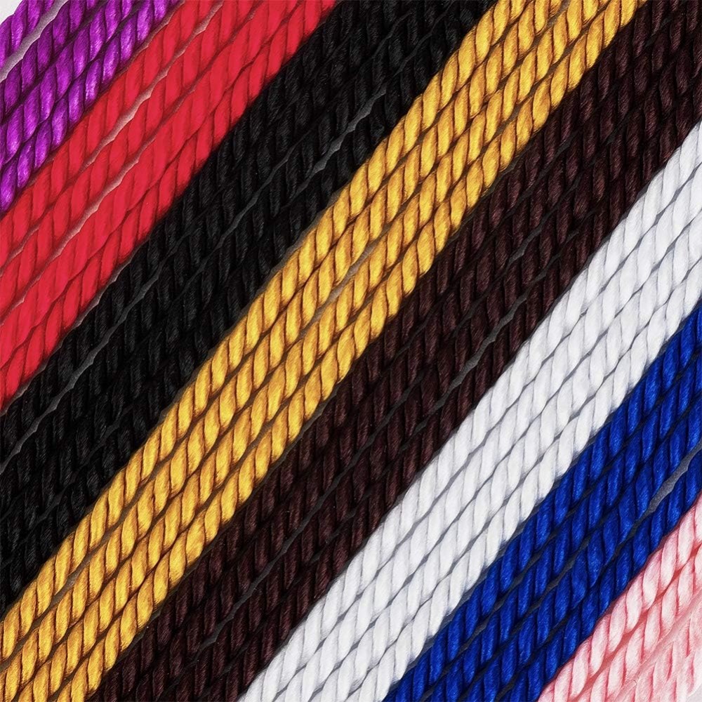 55 야드 1mm 트위스트 새틴 나일론 코드 3겹 Go - Cord Trim Twisted 리뷰 및 가격
