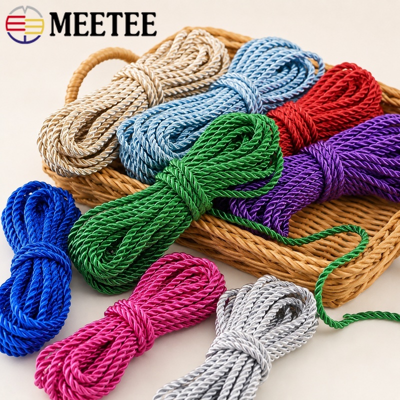 10/20M 5mm 3가닥 꼬임 나일론 면사 코드 드로 - Cord Trim Twisted 리뷰 및 가격