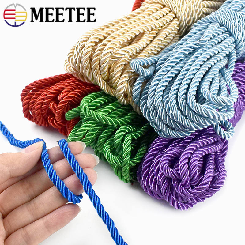 10/20M 5mm 3가닥 꼬임 나일론 면사 코드 드로 - Cord Trim Twisted 리뷰 및 가격