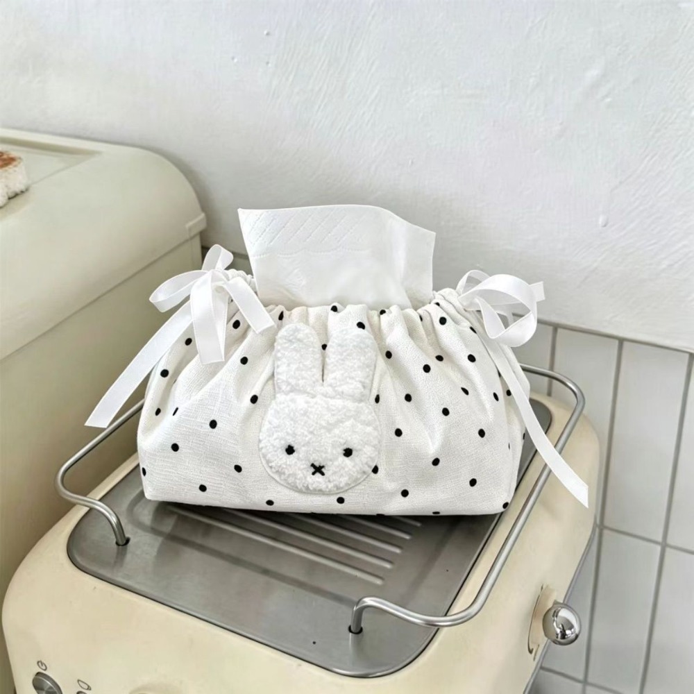 귀여운 미피 웨이브 자수 드로스트링 티슈 보관 가방 침 - Craft Embellishment Storage 리뷰 및 가격