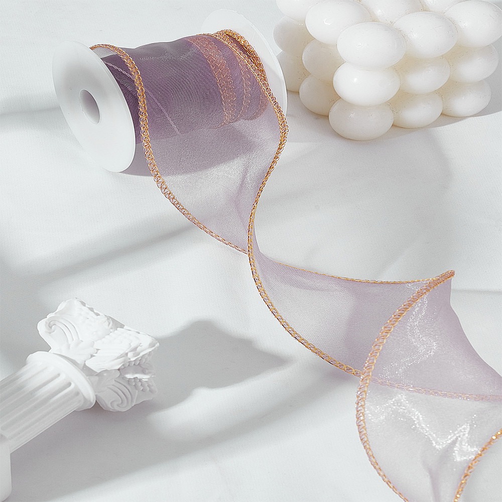 5야드 폴리에스테르 오간자 리본(스풀 포함) 로지 브라 - Organza Ribbon Spool 리뷰 및 가격