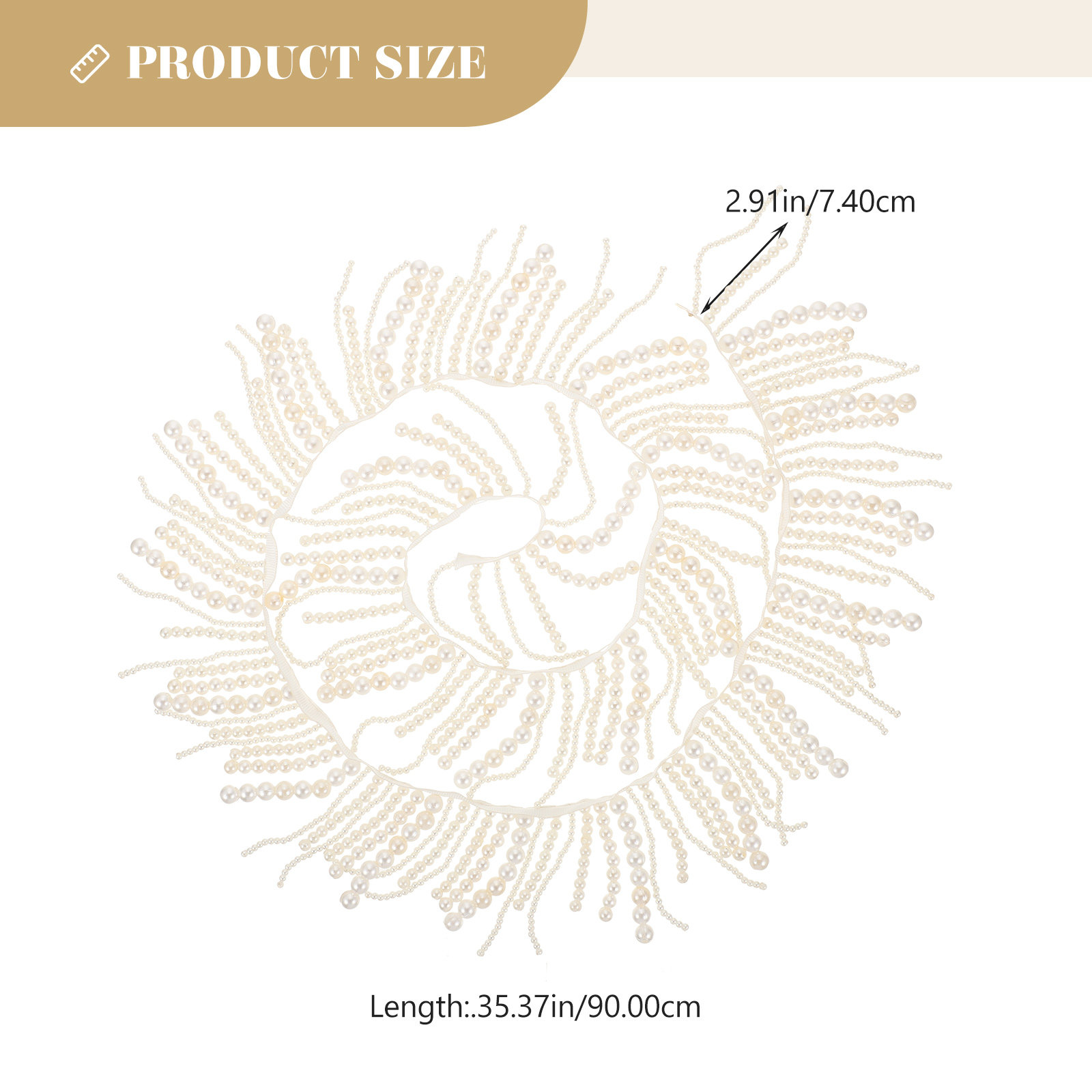 의류 진주 장식 섬세한 진주 태슬 프린지 밝은 장식 트 - Tassel Fringe Trim 리뷰 및 가격