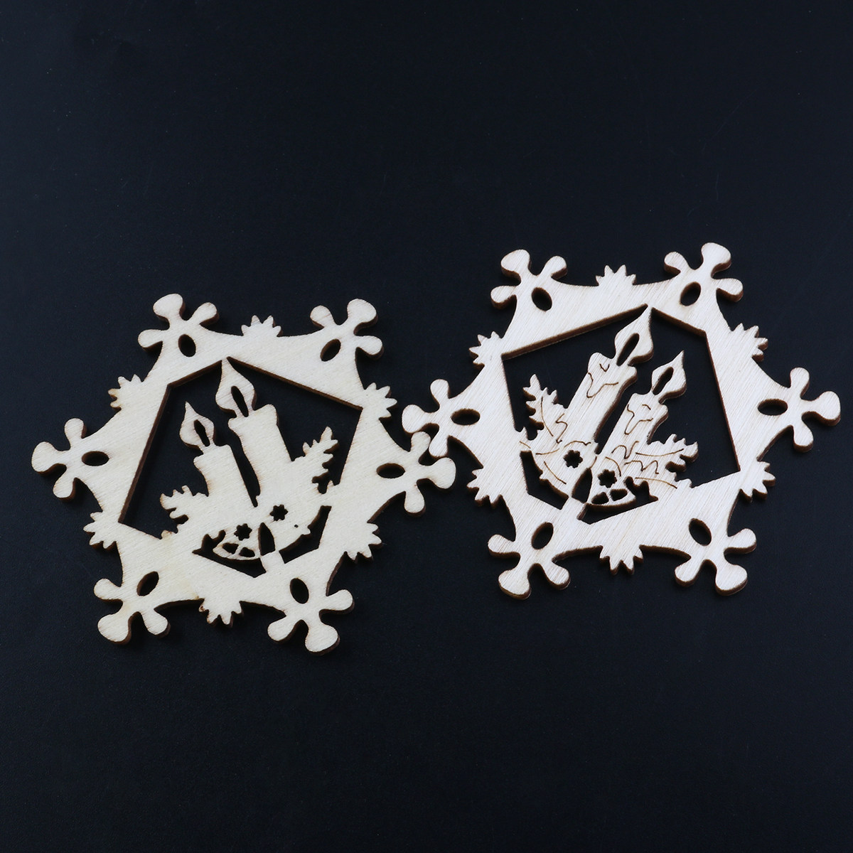 10Pcs 눈송이 펜던트 크리스마스 나무 장식품 부드러 - Christmas Craft Embellishment 리뷰 및 가격