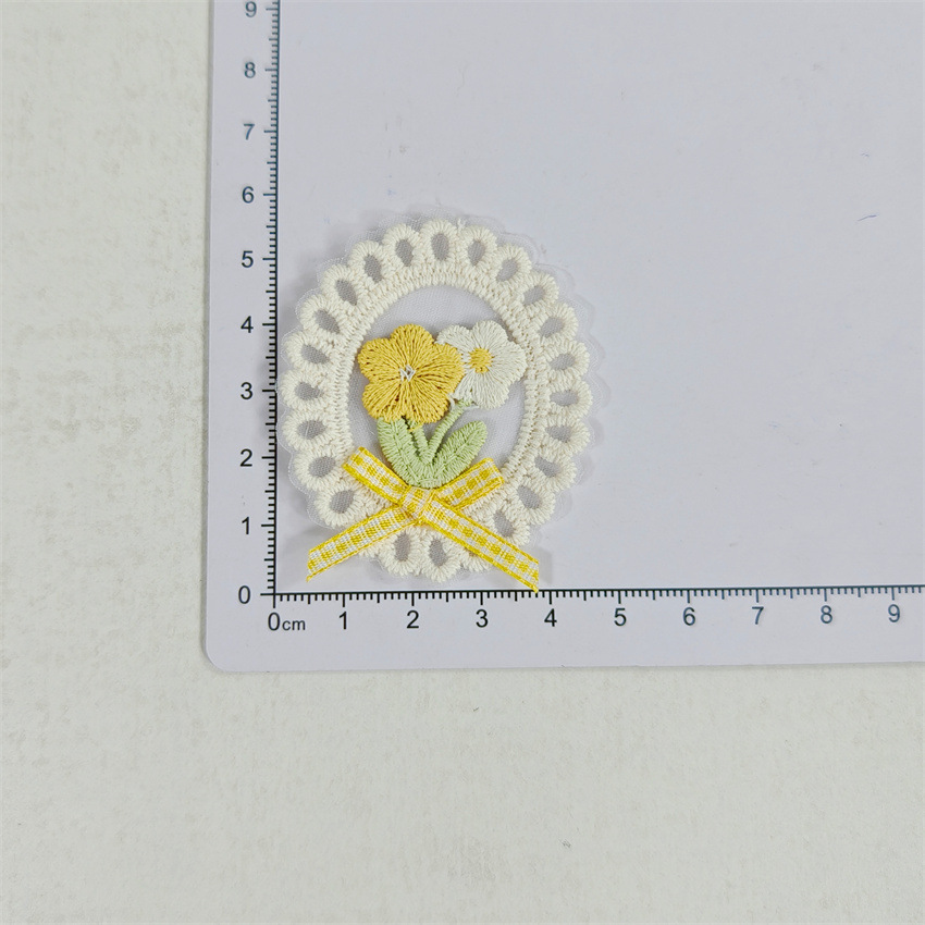 10PCS 새로운 봄 여름 신선한 스타일 레이스 가장자 - Applique Patch Flower 리뷰 및 가격