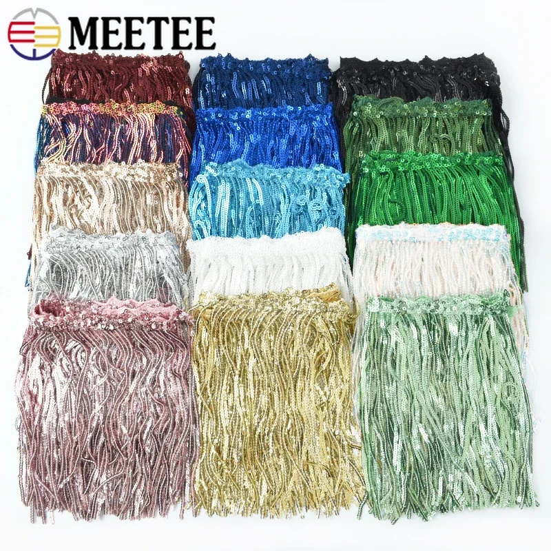 1-5야드 17cm 라틴 댄스 프린지 태슬 스커트 의류 - Fringe Ribbon Sewing 리뷰 및 가격