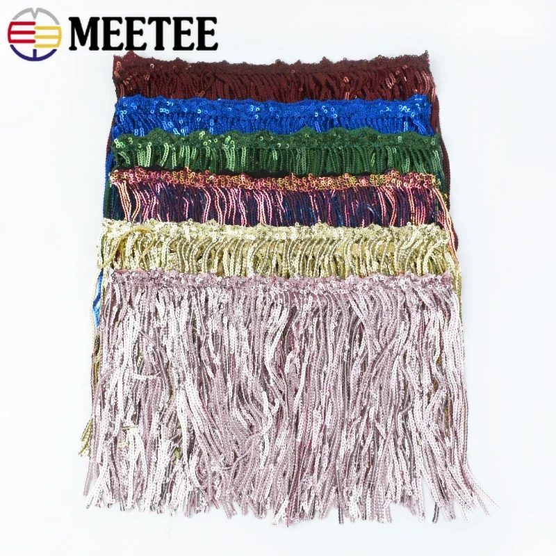 1-5야드 17cm 라틴 댄스 프린지 태슬 스커트 의류 - Fringe Ribbon Sewing 리뷰 및 가격
