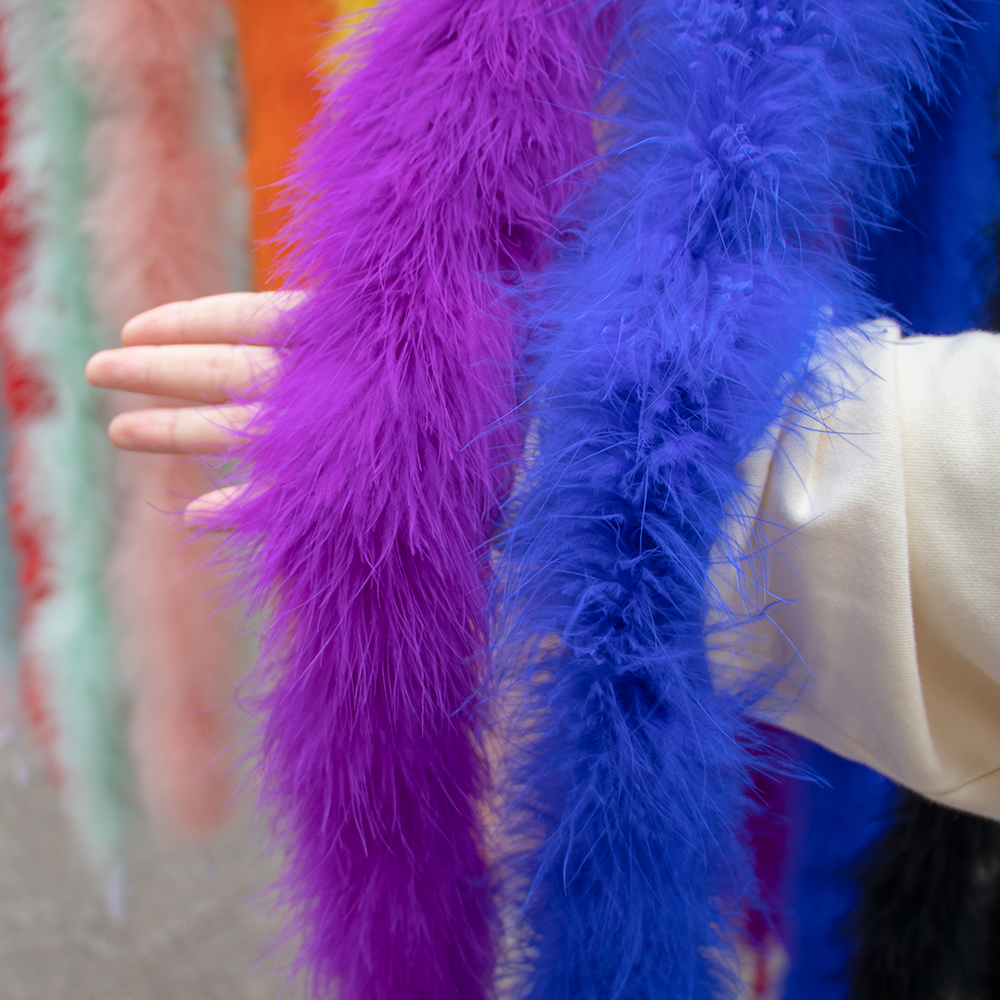 무대 공연 의상 깃털 보아 2M 터키 마라부 20-22 - Feather Trim Marabou 리뷰 및 가격