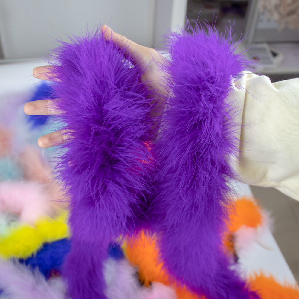 무대 공연 의상 깃털 보아 2M 터키 마라부 20-22 - Feather Trim Marabou 리뷰 및 가격