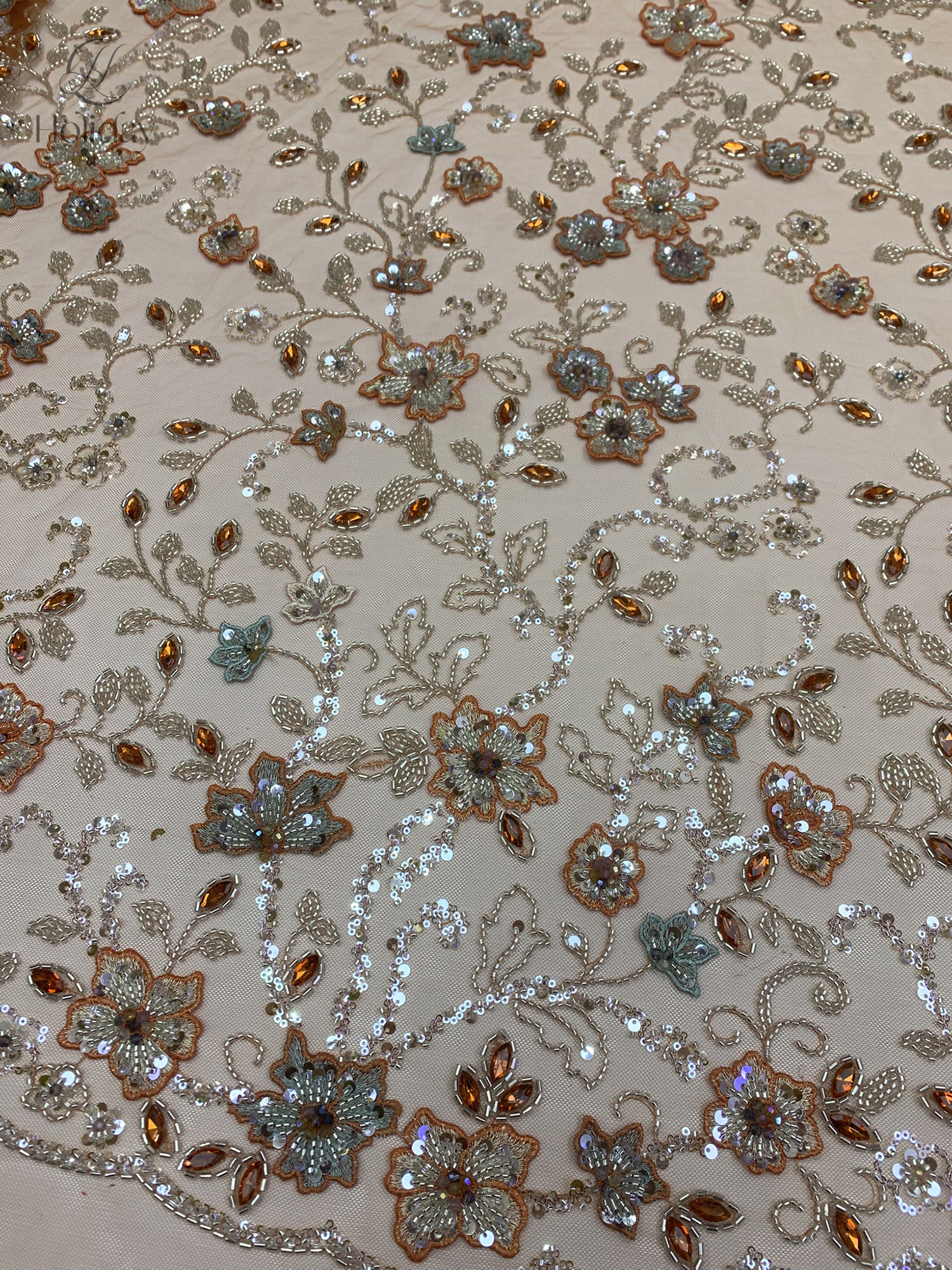 신상품 고급 비즈 장식 레이스 원단, 이브닝 드레스 웨 - Crystal Mesh Fabric 리뷰 및 가격