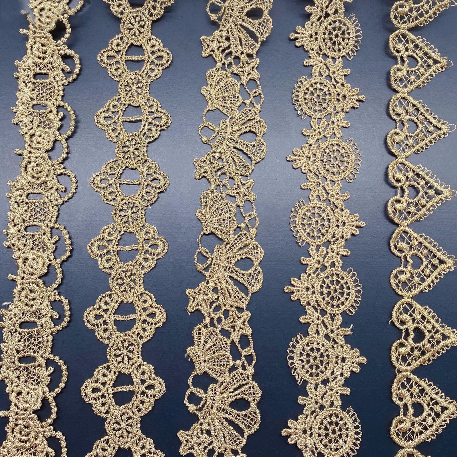 황금 자수 러브 쉘 레이스 리본 트림, 수제 레이스 장 - Lace Ribbon Trim 리뷰 및 가격