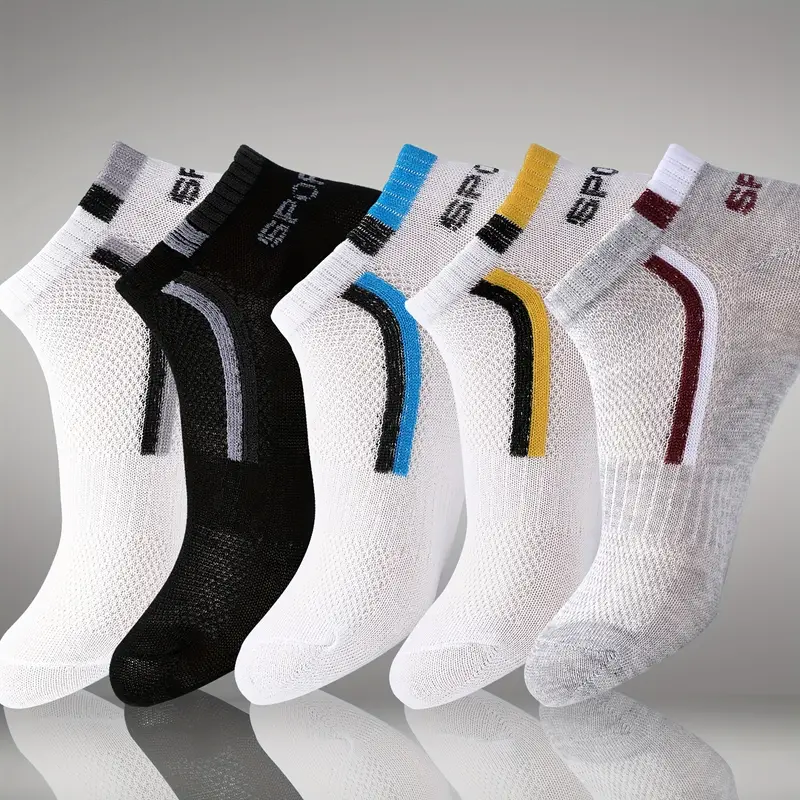30쌍 남성용 메쉬 통기성 발목 양말 컬러 블록 캐주얼 - Embellish Knit 리뷰 및 가격
